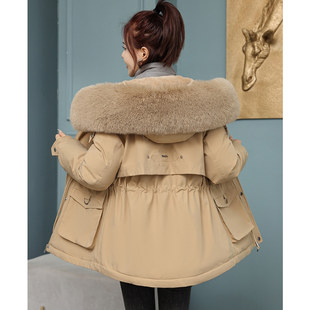 唯品会特卖断码清仓特价处理短款派克服加厚棉服棉衣女装品牌正品