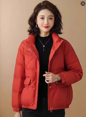 唯品会特卖断码清仓特价处理加厚白鸭绒羽绒服女装品牌正品春秋冬