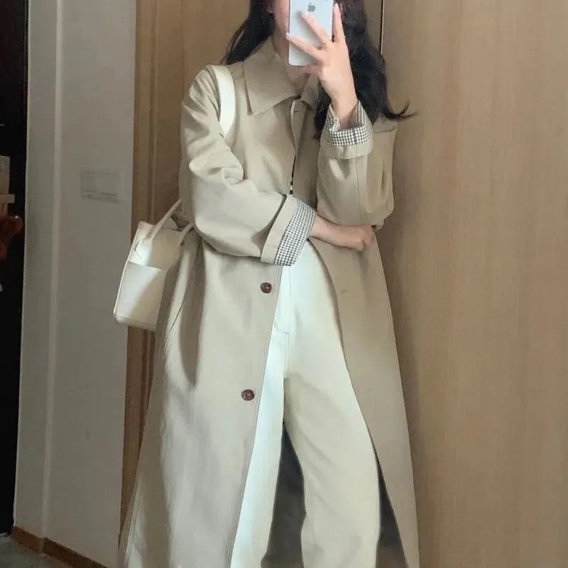 唯品会特卖清仓特价处理断码女装小个子风衣品牌正品春秋新款外套