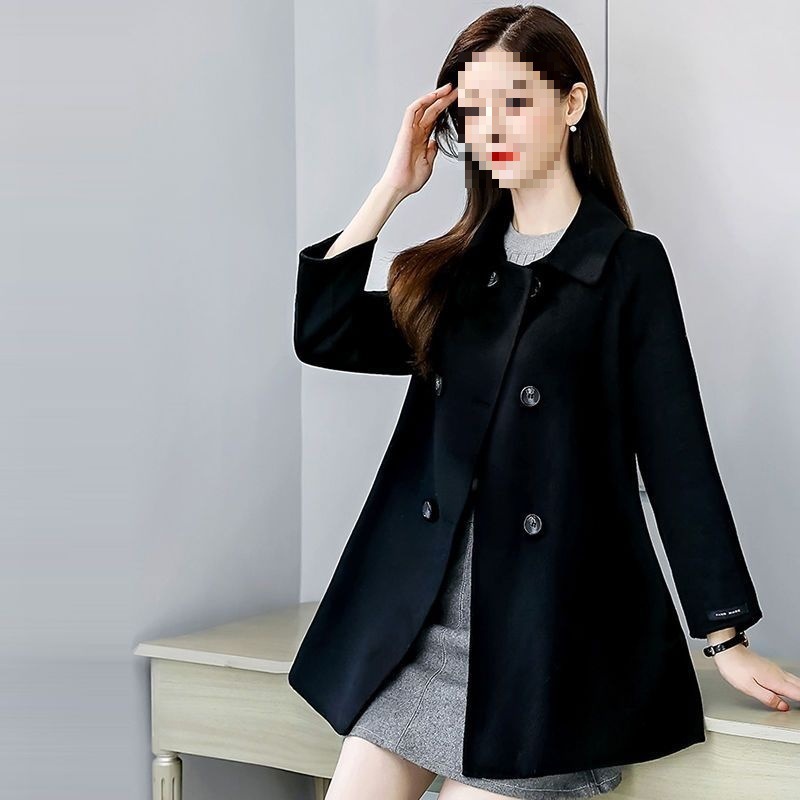 唯品会特卖断码小个子洋气毛呢外套大衣清仓特价处理女装品牌正品