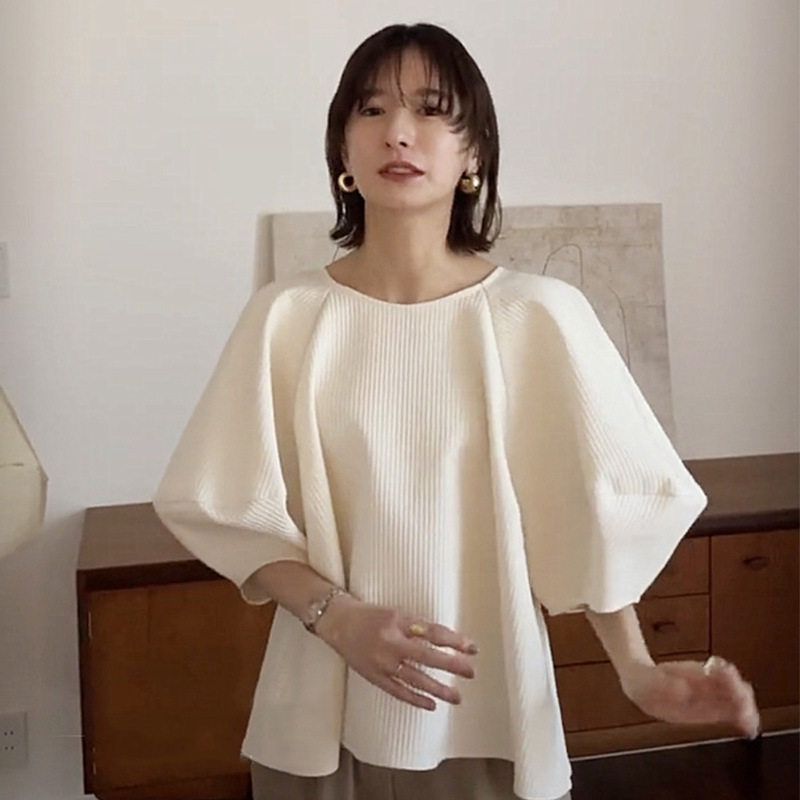 2024春夏季新款CLANE松本惠奈T恤