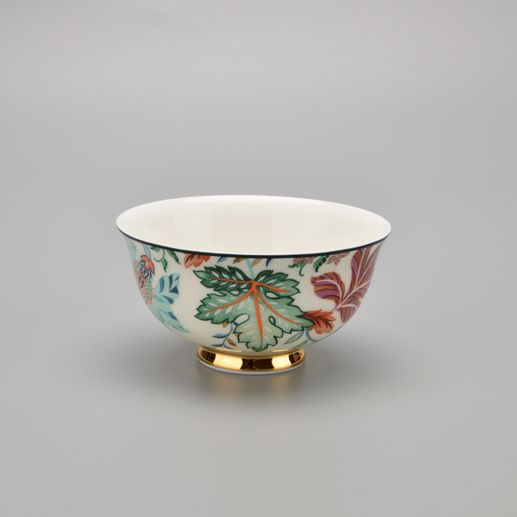 国瓷永丰瓷幸福满园餐具配件饭碗