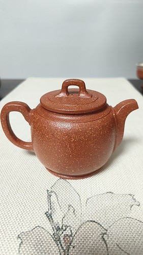 宜兴紫砂壶原矿段泥全手工玉带壶容量300cc茶具茶壶礼品