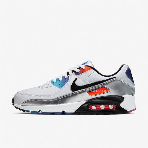 Nike/耐克正品Air Max 90男子气垫缓震耐磨跑步鞋DC0832-101
