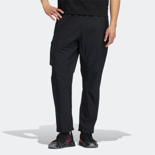 阿迪达斯正品 男子休闲透气运动长裤 PANT HS7292 WOVEN Adidas