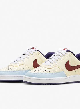 Nike/耐克正品Court Vision Low女士运动低帮板鞋FV8114-161
