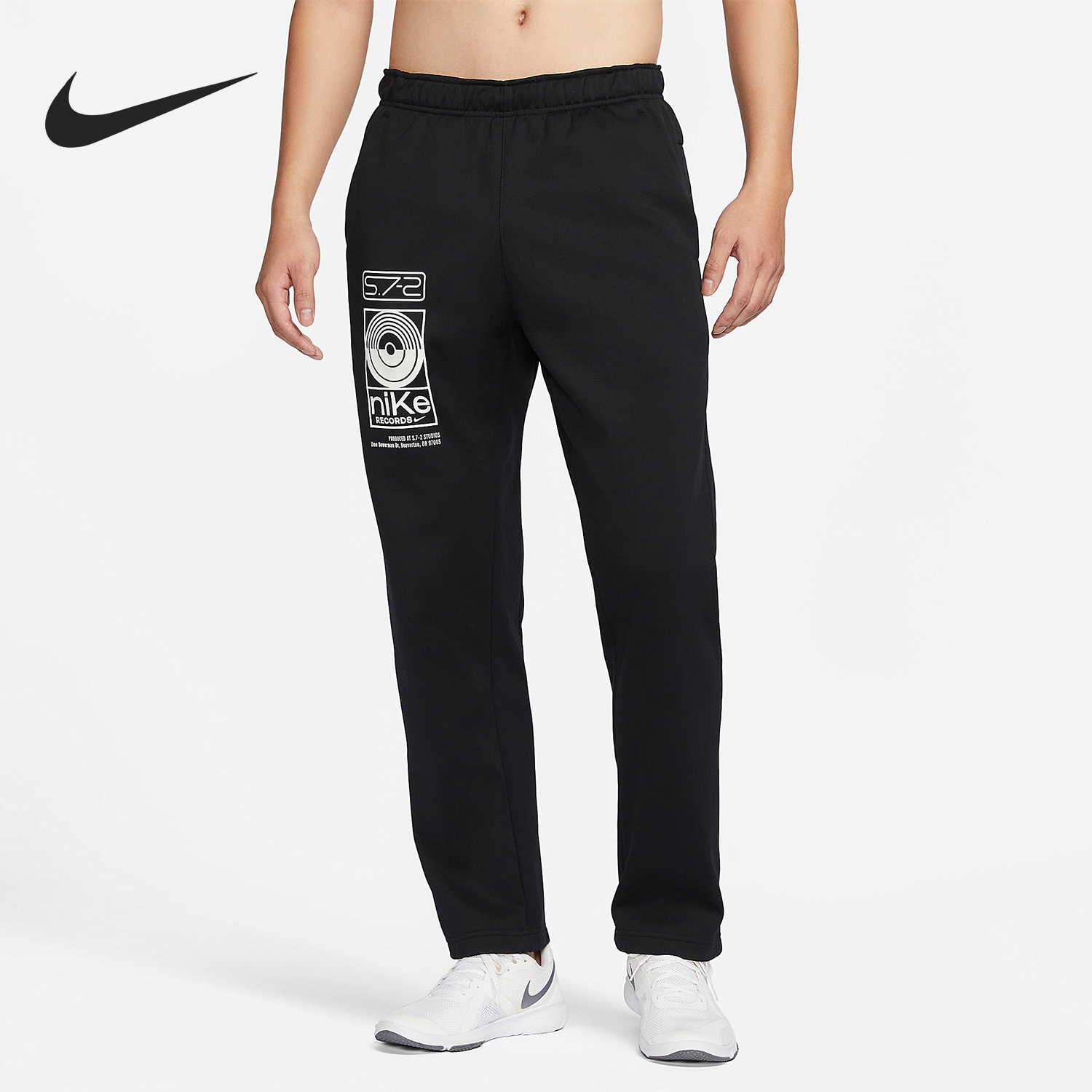 Nike/耐克正品THERMA-FIT男士加绒训练针织长裤FN3329-010