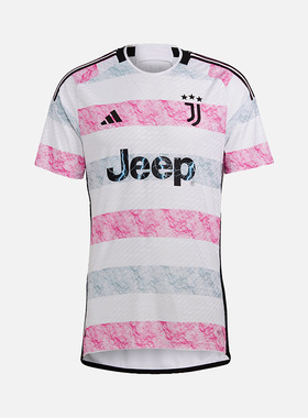 Adidas/阿迪达斯正品新款客场球员版男子短袖足球球衣HR8246