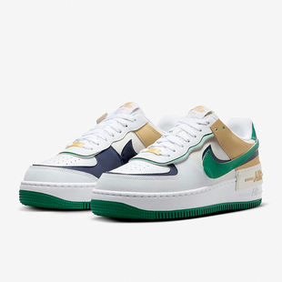 DZ1847 Nike Shadow女士厚底耐磨休闲运动鞋 AF1 102 耐克正品