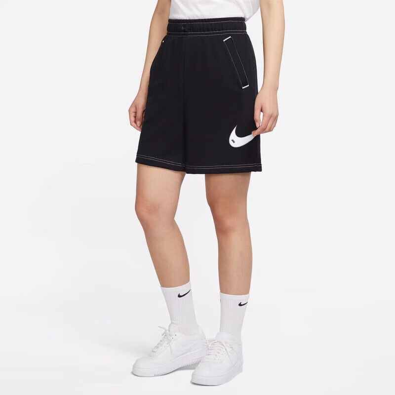 Nike/耐克正品夏季女子宽松透气针织休闲运动短裤DM6750-010