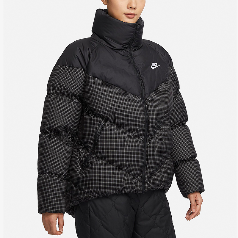 耐克正品女子防风保暖羽绒服