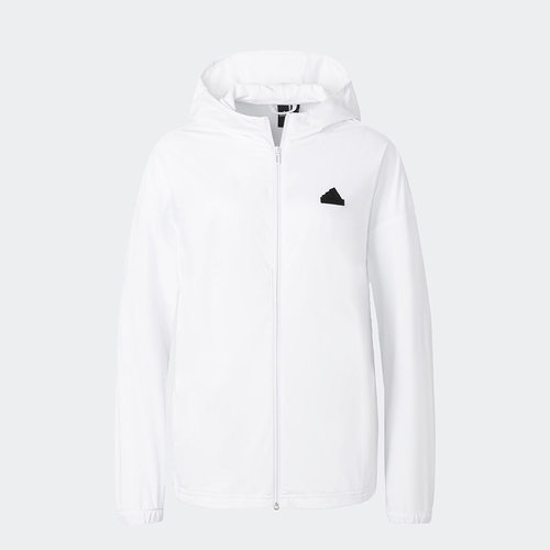 阿迪达斯女子运动连帽夹克外套