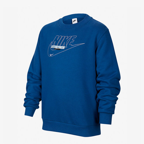Nike/耐克正品春季新款大童圆领休闲运动长袖卫衣FN9095-476