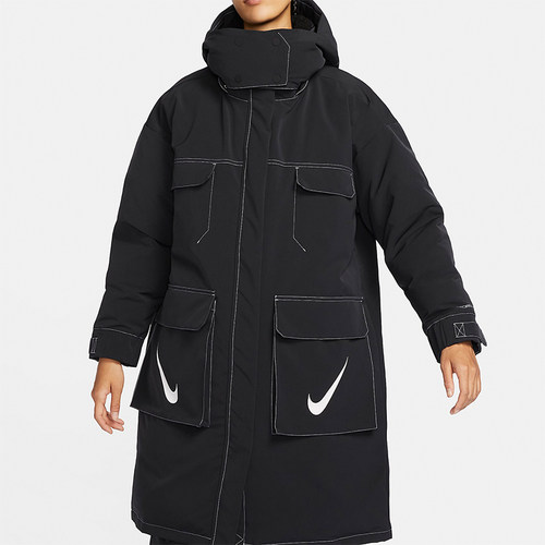 Nike/耐克正品冬季女士保暖连帽休闲运动羽绒服FV8167-010
