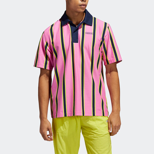 Adidas阿迪达斯正品三叶草男子时尚运动翻领短袖上衣POLO衫GN3799