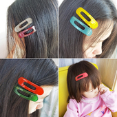 AZNAVOUR韩国进口阿兹娜正品 AZ糖果色发夹边夹百搭刘海夹鸭嘴夹