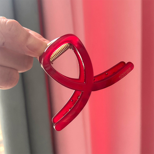 AZNAVOUR韩国阿兹娜正品鲨鱼夹百搭优雅盘发抓夹中号短款全抓发夹