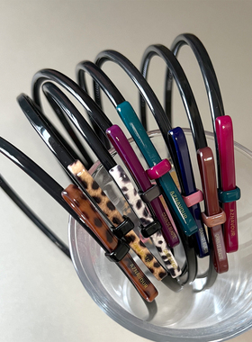 AZNAVOUR韩国进口发饰 阿兹娜AZ正品发箍 百搭简约蝴蝶结发卡头箍