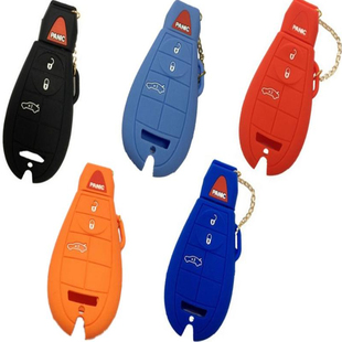 适用牧马人汽车钥匙套大切诺基大捷龙道奇酷威Ram遥控硅胶钥匙包
