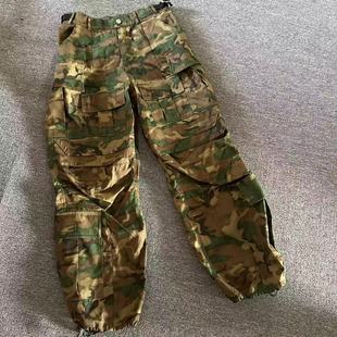 外贸男士春秋迷彩多兜工装裤 技能裤 军旅风长裤束脚裤