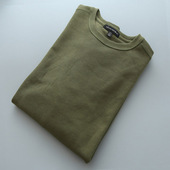 可可外贸 T恤男打底衫 BR香共国商场同款 华夫格透气速干圆领长袖