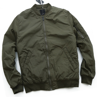 可可外贸 牛秋冬MA1飞行员夹克男 防风防泼水棒球棉服厚棉衣外套