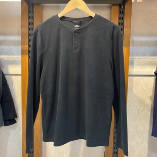 摇粒绒保暖打底衫 可可外贸 牧牧抓绒衣男秋冬户外亨利领套头薄款