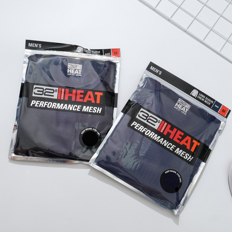 原包装发热超薄保暖内衣长袖T恤