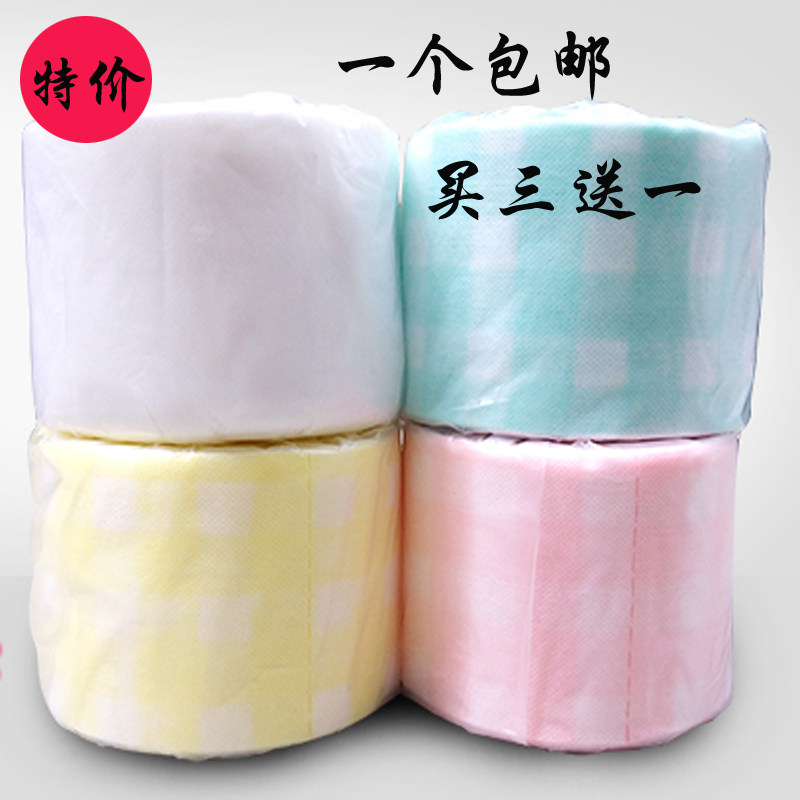 一次性美容巾洗脸巾无纺布洗面巾美甲巾卷巾洁面巾卸妆棉美容院