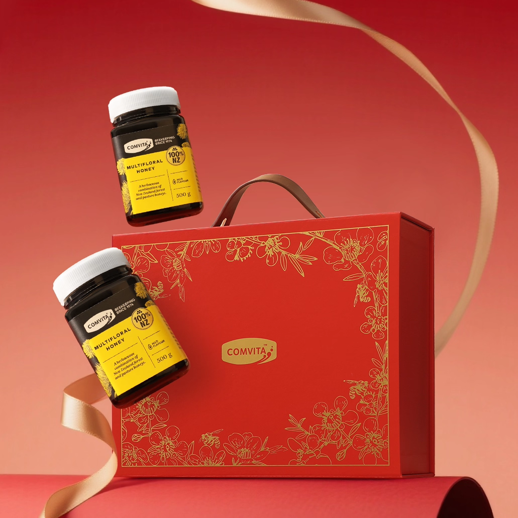 comvita康维他多花蜂蜜礼盒装新西兰进口送朋友manuka节日礼品