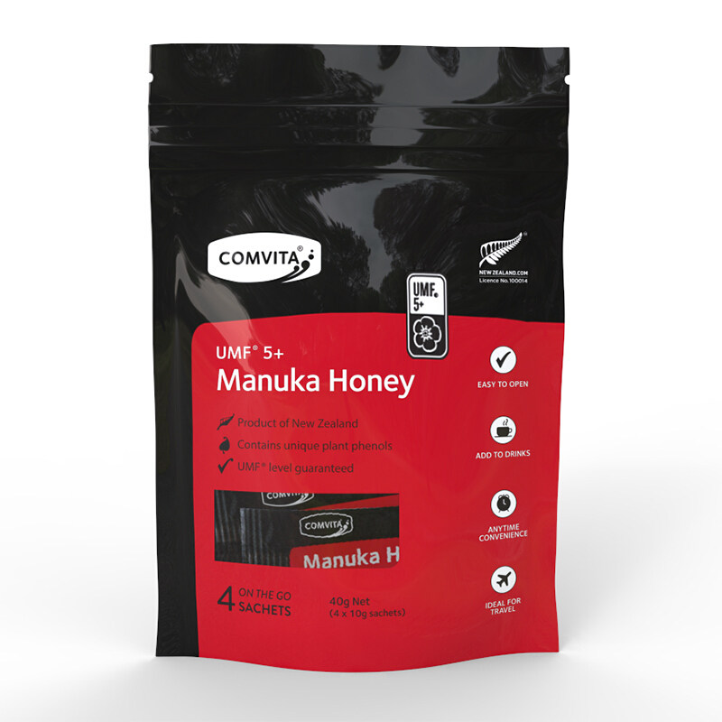 comvita康维他UMF5+麦卢卡蜂蜜便携装10g*4 条,传统滋补营养品,蜂蜜,淘宝优惠券,粉丝福利购,淘宝优惠卷