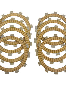 适用川崎KDX220 225越野摩托车改装配件纸基摩擦木片钢片离合器片