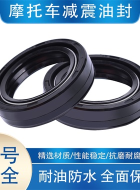 适用光阳Agility R16 Quannon ZING DINK125摩托车前叉减震器油封