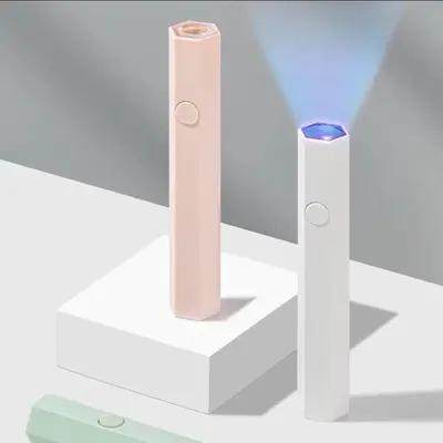 白色美甲手持一字灯光疗机液晶显示速干家用便携小型USB迷你烤灯,彩妆/香水/美妆工具,美甲灯/美甲机,淘宝优惠券,粉丝福利购,淘宝优惠卷