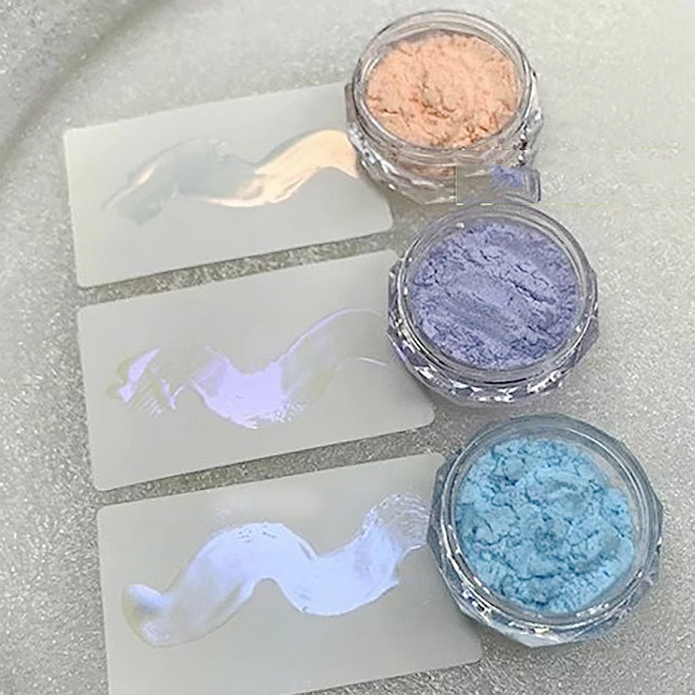 美甲极光粉珠光粉魔镜粉指甲饰品