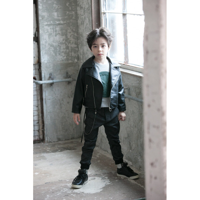 Blouson enfant en cuir PU - Ref 2159419 Image 5