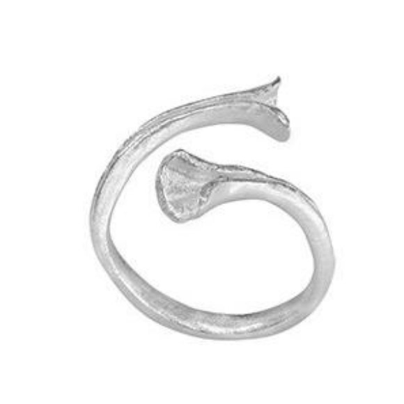 La Serenidad 叶芽戒指