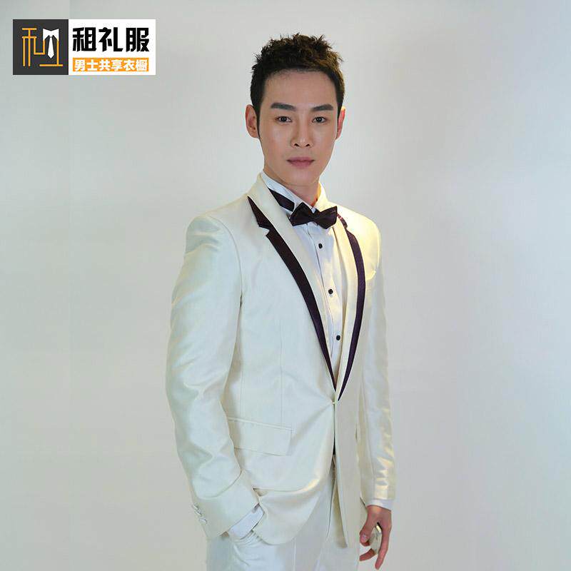 白色西装租赁礼服出租
