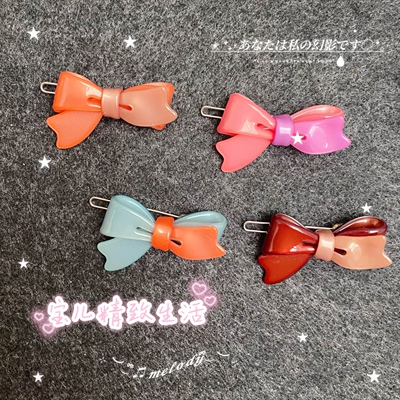 AZNAVOUR蝴蝶结边夹发夹