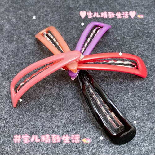 AZNAVOUR发夹边夹糖果色磁力
