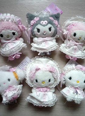 外单 花嫁系列hello kitty my melody 小绵羊 库洛米挂件玩具多款