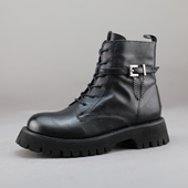 亏本清仓36码 女鞋 冬季 断码 时尚 休闲马丁靴真皮头层牛皮保暖女靴子