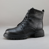 清仓女靴冬季 仅此一双36码 特价 加绒保暖雪地棉靴真皮头层牛皮短靴