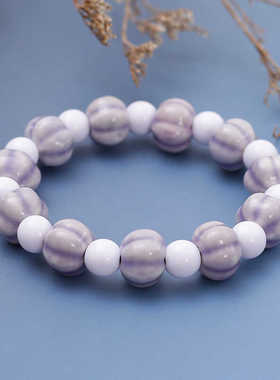 新款小清新景德镇陶瓷手串简约个性百搭中性风男女通用饰品