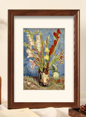 复古画框装裱挂墙大尺寸12寸相框空框A4油画外框4k开8k拼图定制a3