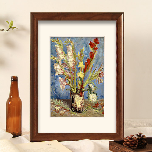 复古画框装裱挂墙a3相框空框定制