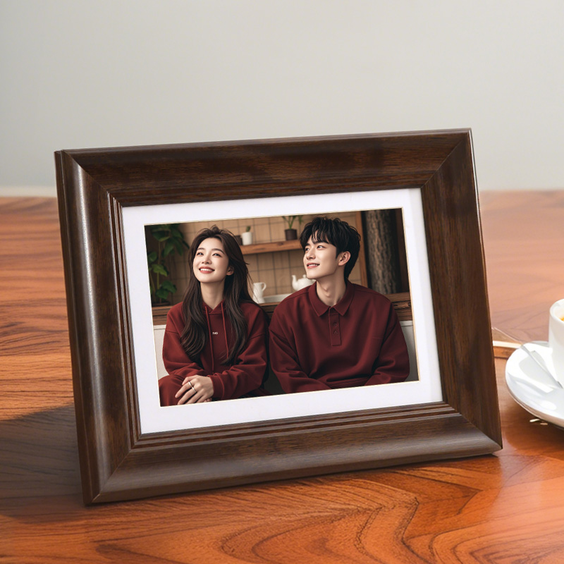 复古相框摆台洗照片做成相册挂墙