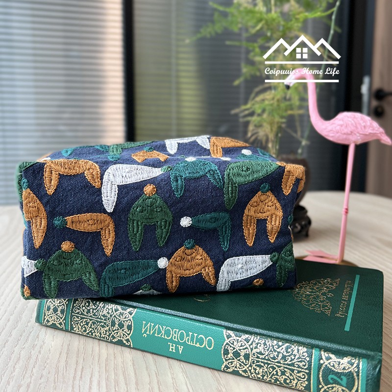 车载纸巾盒小狐狸悬挂式