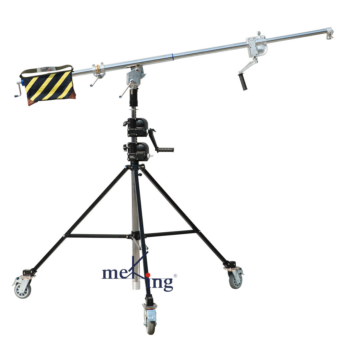 Meking美铿DL-1123/MFC-3950影视灯光钢制加强型手摇脚架斜臂支架