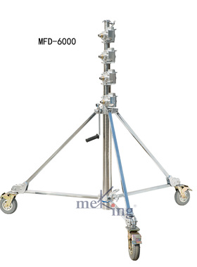Meking 美铿MFD-6000/MFD-4000重型不锈钢影视剧组拍摄手摇灯架
